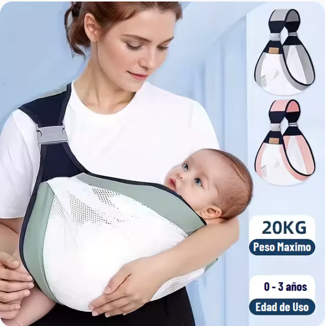 👶 Portabebés Ergonómico Multifuncional