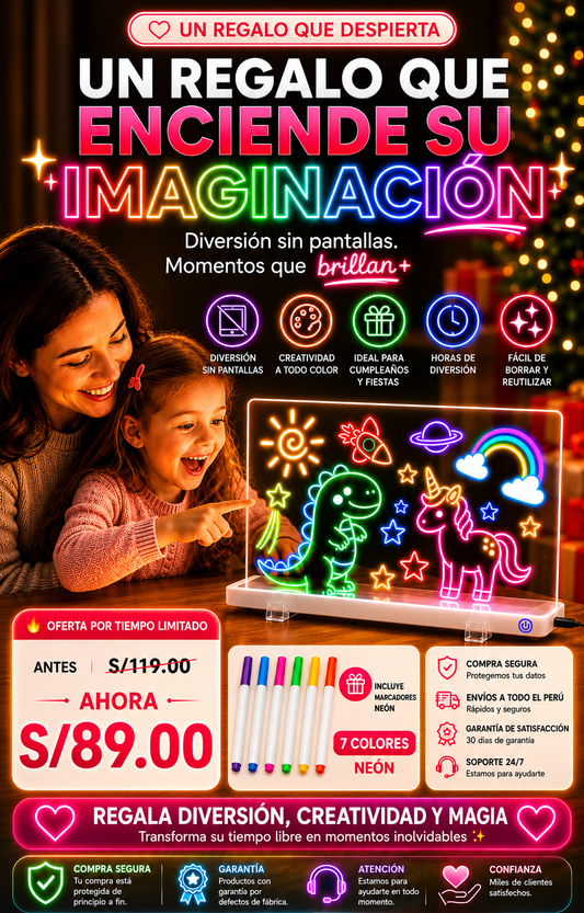 Pizarra Led
