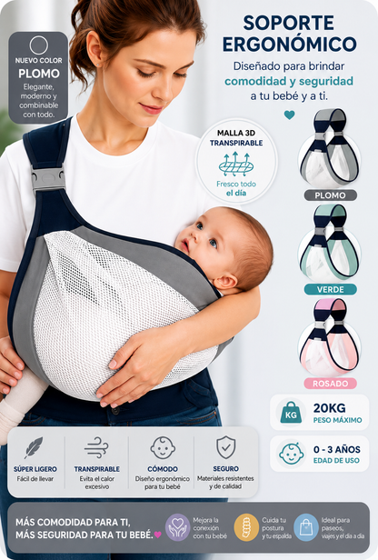 Portabebés Ergonómico Multifuncional