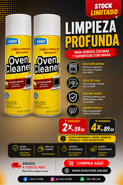 Oven Cleaner ™ Americano | Quita Grasa
